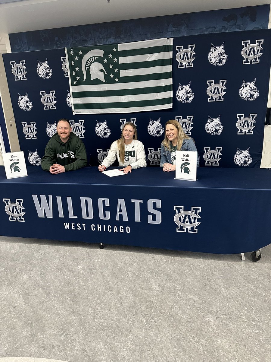 WeGoAthletics's tweet image. Congrats to Kali Waller on committing to continue her career at Michigan State University!
