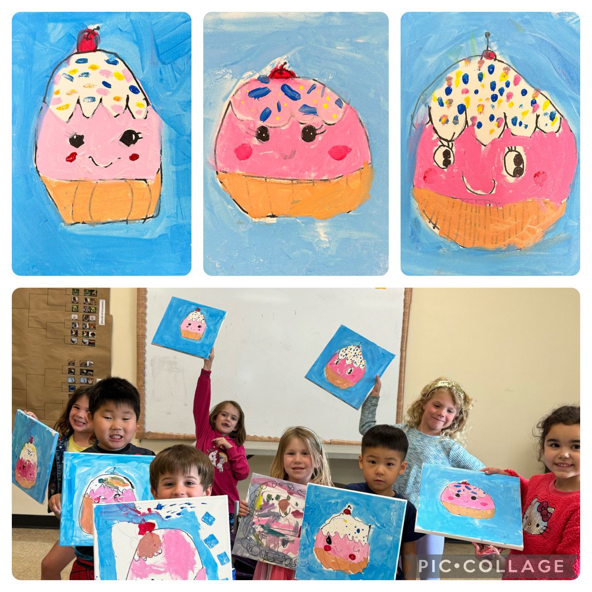 We are back from Spring Break! We painted these cute Squishy cupcakes with all our young artists!
#artoftheday #littleartists #kidsart #cupcakeart #firststartcs #firststartartstudio