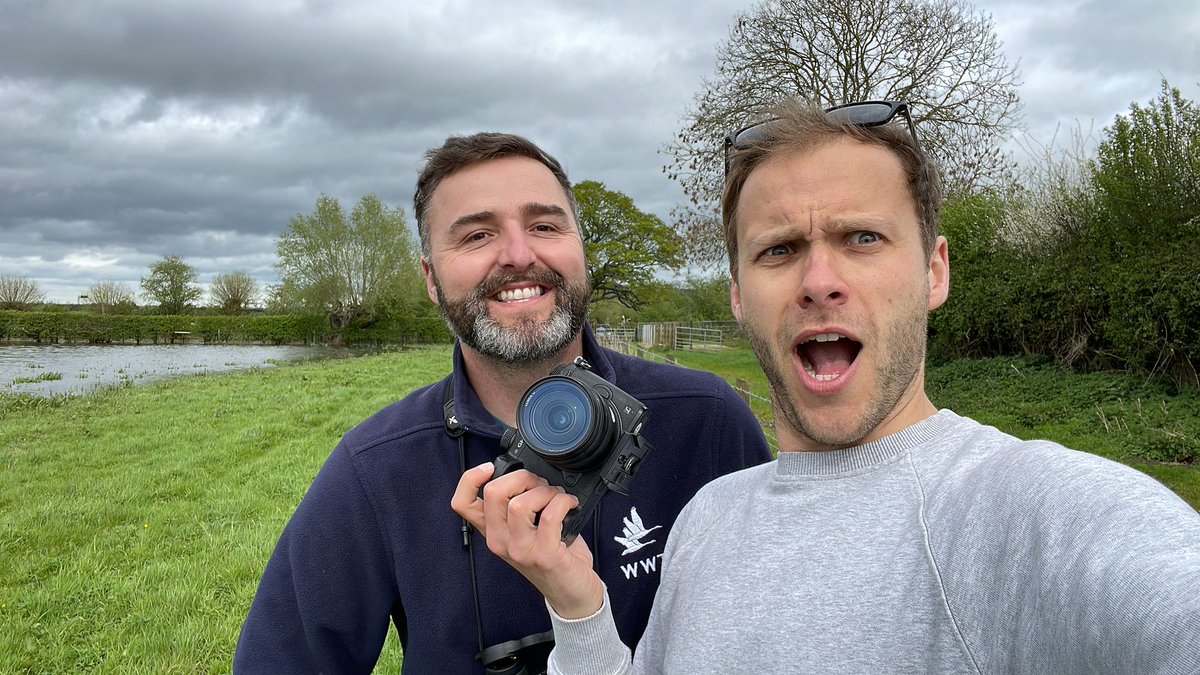 @BillyHeaney came to visit #SAVCurlews today! Keep an eye on @WWTworldwide on #WorldCurlewDay to learn more about our work 💫