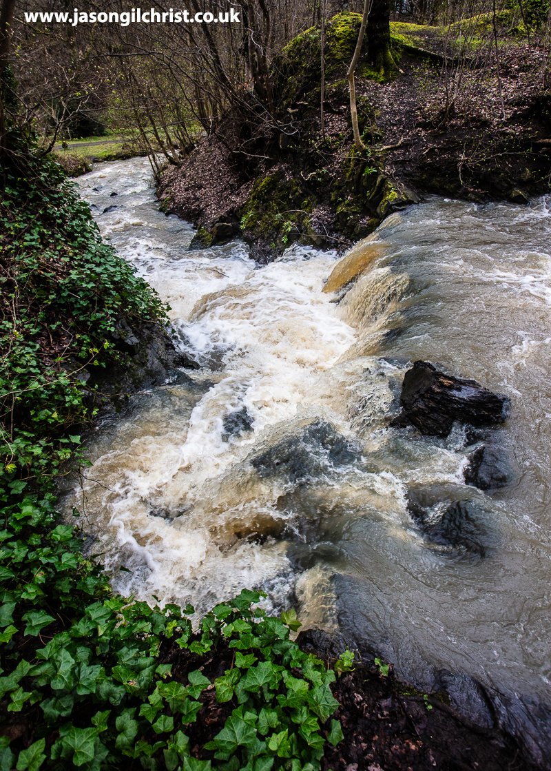 Pike's Pool waterfall, Swin Burn, Kirkliston, Scotland. #PikesPool #SwinBurn #Kirkliston #Scotland #landscape #waterscape #StormHour #ThePhotoHour #OutdoorPhotography #waterfall #ScotlandIsNow
