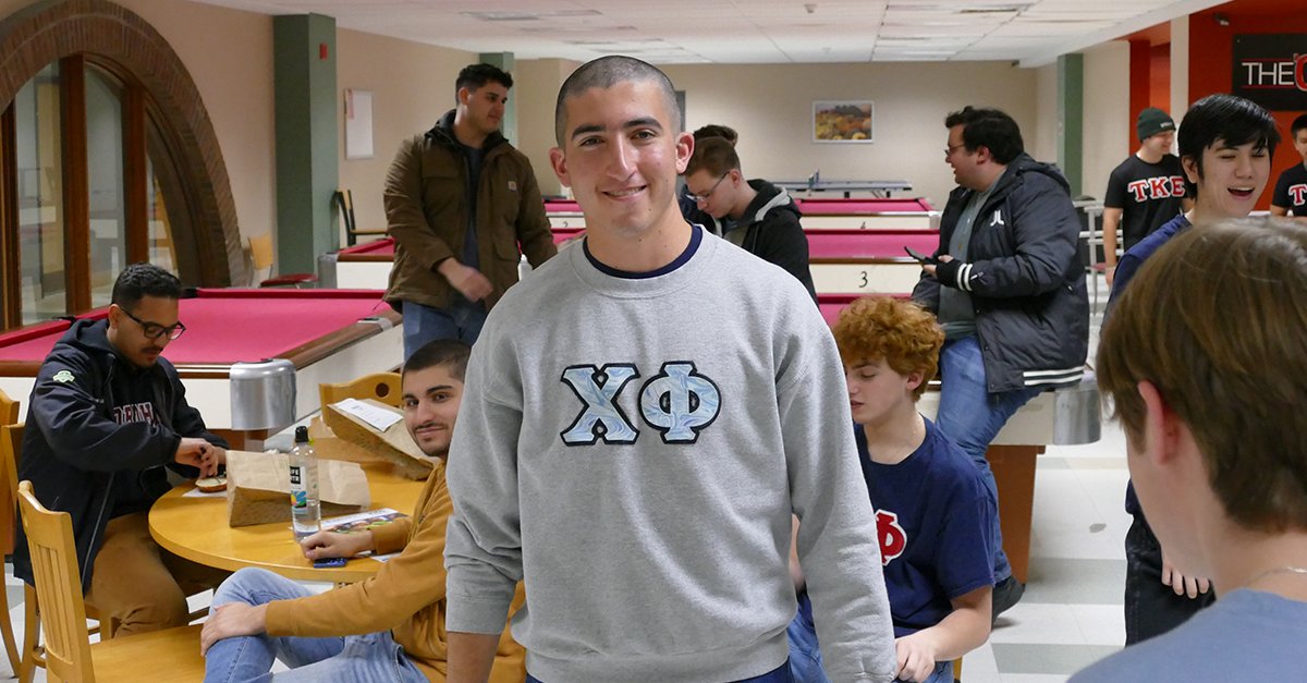 The brothers of the Theta Chapter of Chi Phi and other members of our community recently shaved their heads and raised $11,714 for @stbaldricks, in support of childhood cancer research. #ConquerKidsCancer