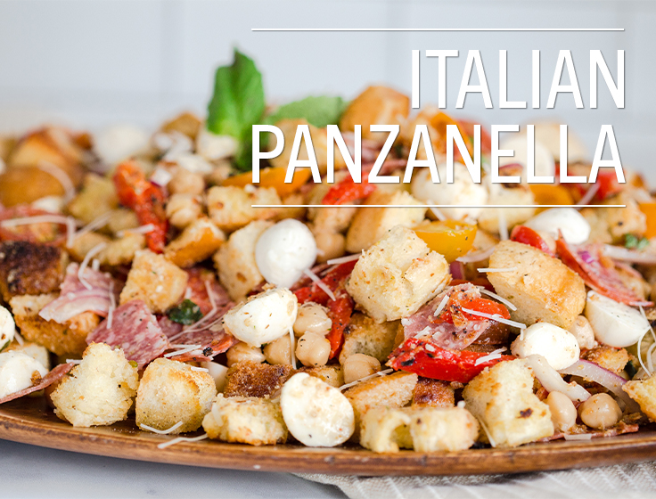 Mamma mia, this Italian Panzanella Salad is good! lundsandbyerlys.com/italian-panzan…