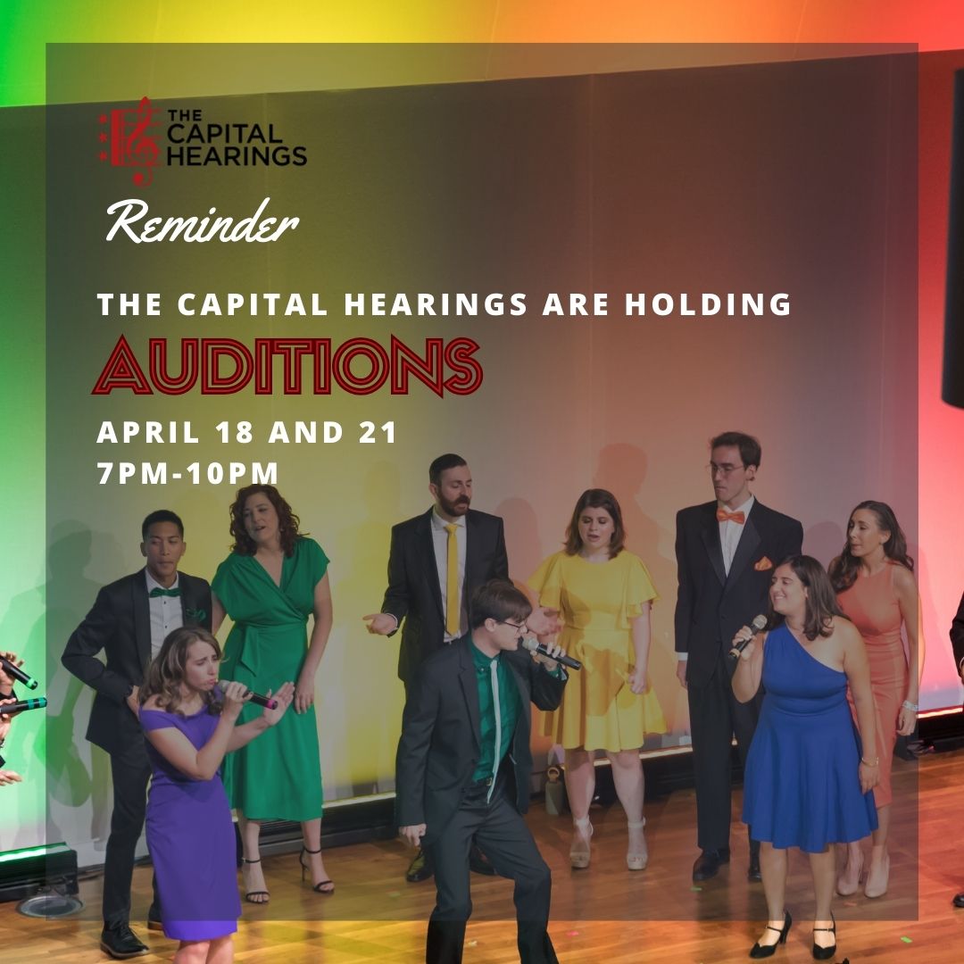 🚨 Friendly reminder: April 2024 auditions for Bass 2 singers are coming up! Secure your spot with The Capital Hearings now and show us what you've got. Sign up here → tinyurl.com/3rb5n7ww #AuditionsReminder #TheCapitalHearings 🎤✨