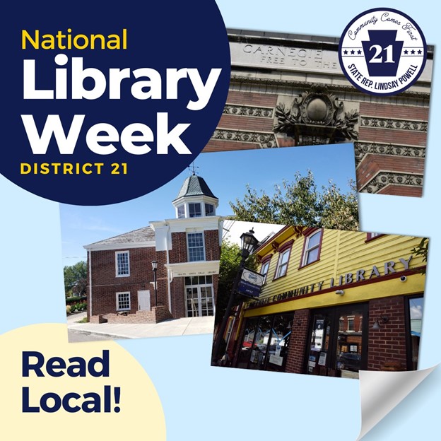 🧵(2/2) I also want to recognize the library this week during #NationalLibraryWeek for the resources it provides and its importance to the community!