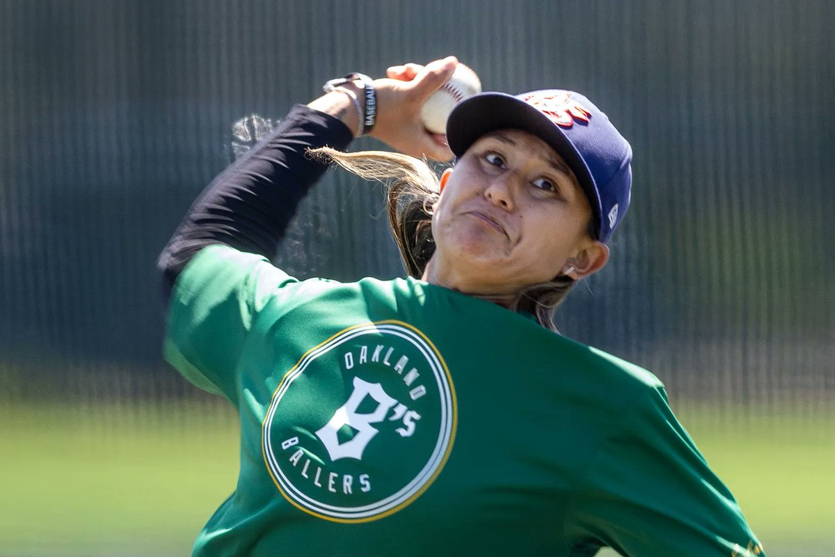NEW👇 Baseball pioneer: Kelsie Whitmore makes her pitch with Oakland’s expansion team @OaklandBallers @KelsieWhitmore @Oakland68s @LastDiveBar @CaseyPrattABC7 @DarrenSabedra @joseph_dycus @LaurenceMiedema @MikeNowels LINK: mercurynews.com/2024/04/11/bas…