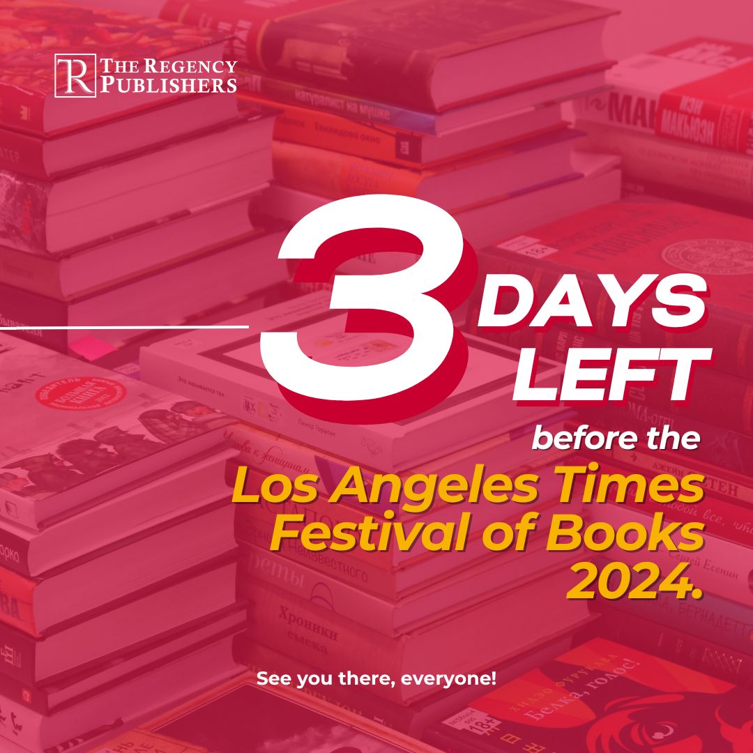 TheRegencyPubUs's tweet photo. Three days to go until the #LATimesFestivalofBooks2024!

Are you ready to discover new authors, explore captivating narratives, and indulge in literary delights? Get excited – it's almost here!

Visit us in our booth! https://t.co/zzT8NJ35OI
