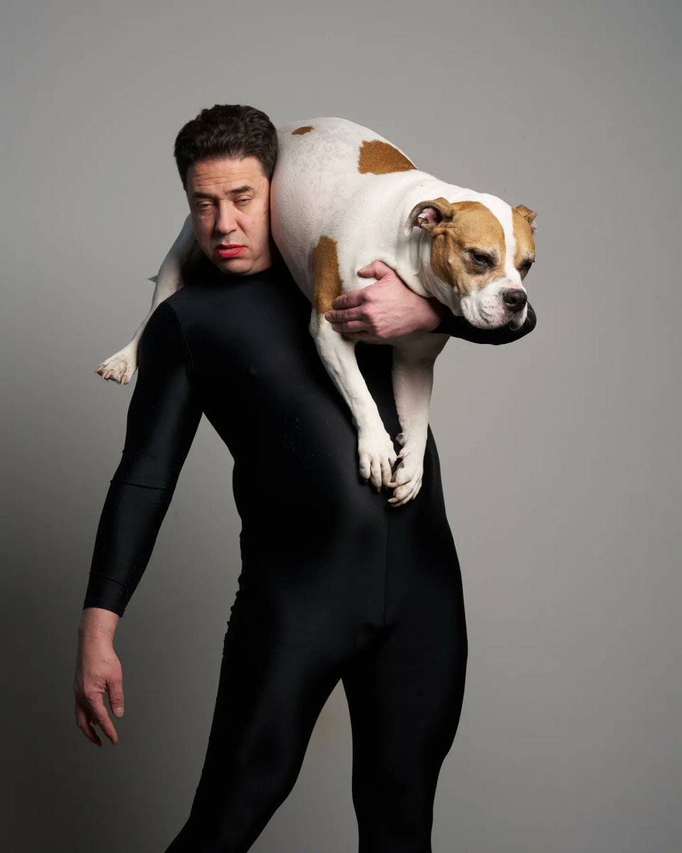 Friday 4/12 is <a href="/LASPCA/">Louisiana SPCA</a> day at Stein's. 10% gross sales (apps excluded) will go to their mission to promote, protect and advance the well-being of Louisiana’s companion animals. Please enjoy this pic of Dan and Babygirl (LaSPCA grad), courtesy of @abattphoto and <a href="/antigravitymag/">ANTIGRAVITY Magazine</a>.