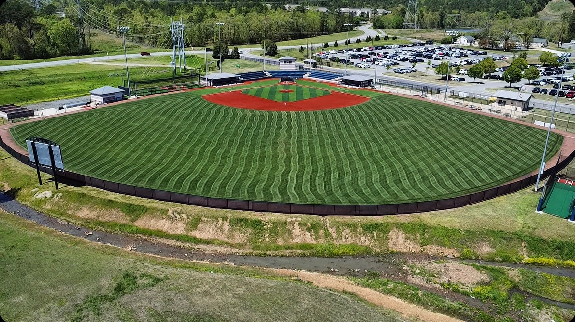 “Ripple” effect vibes 🤙🏻 @LRCAbaseball @LRCAAthletics @FieldExperts @HSBaseballField @AgraTurf @Ark_Turf_Assn @TheTurfZone @lrcawarriors