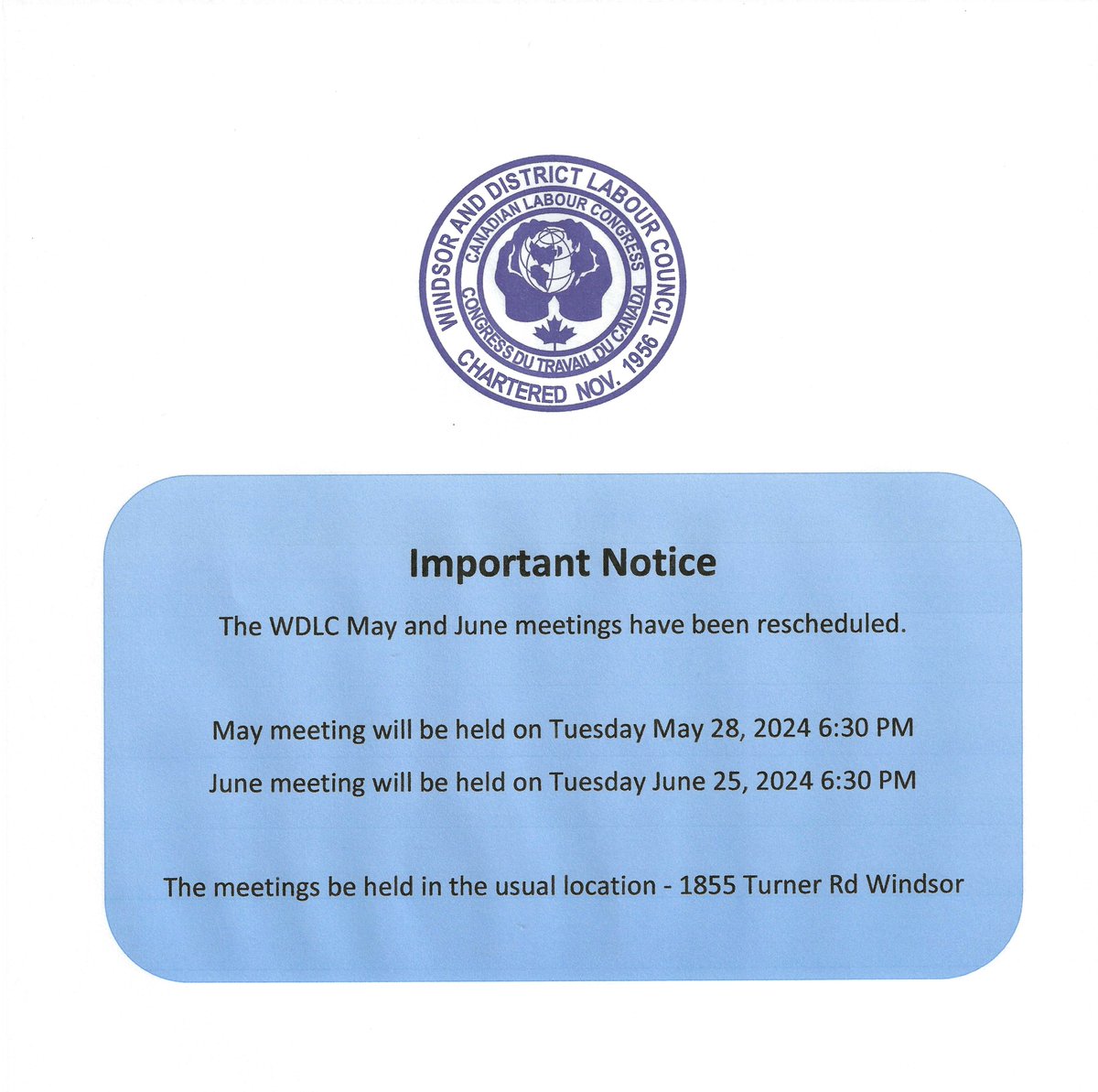 Windsor & District Labour Council tweet media