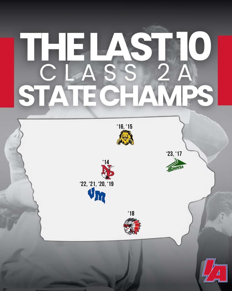 🗺️ Where are the champs? 🗺️

Class 2A’a previous 🔟 champions 🏆 

#IAbaseball X #iahsbb⚾