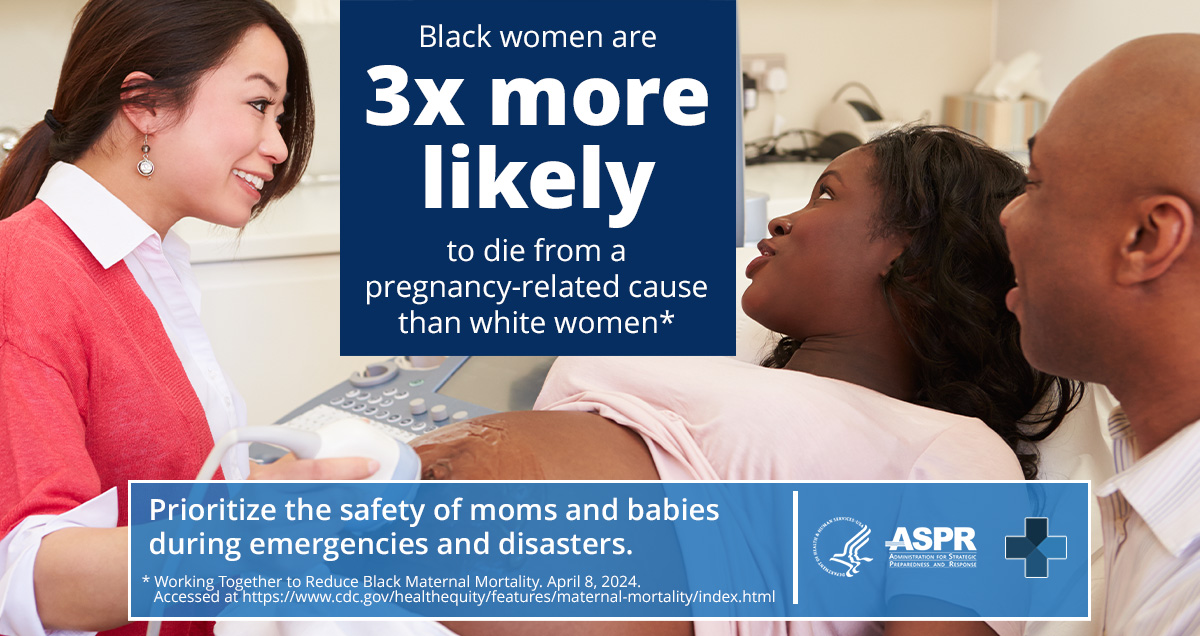 The HHS Maternal-Child Health Emergency Planning Toolkit, available in English and Spanish, is your guide for proactive and effective emergency planning. Take action now to prioritize the safety of moms and babies during disasters. #BMHW24 bit.ly/3KeqZ77