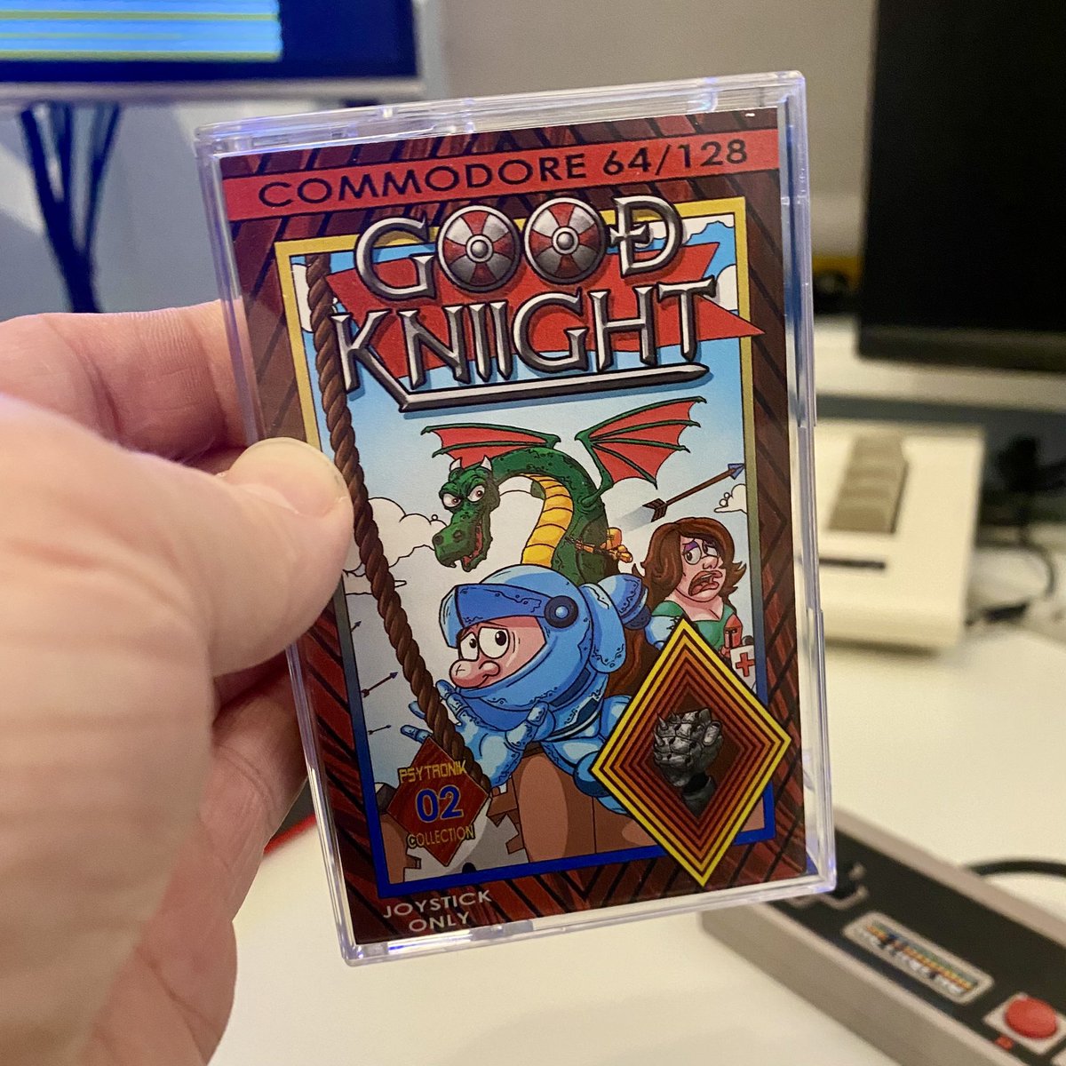 Another fun new arrival from Psytronik Software and this one is extremely challenging… #Commodore64 #C64 #Psytronik #Icon64 #ShareYourGames