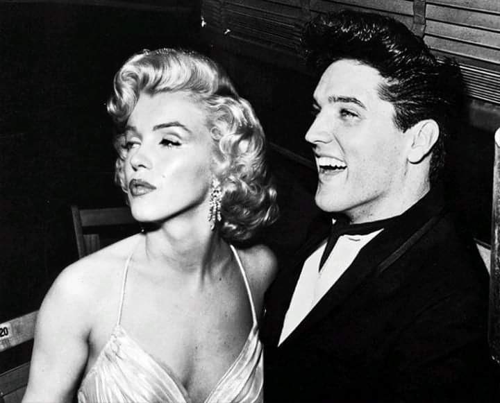 Marilyn Monroe and Elvis Presley ❤️🥰