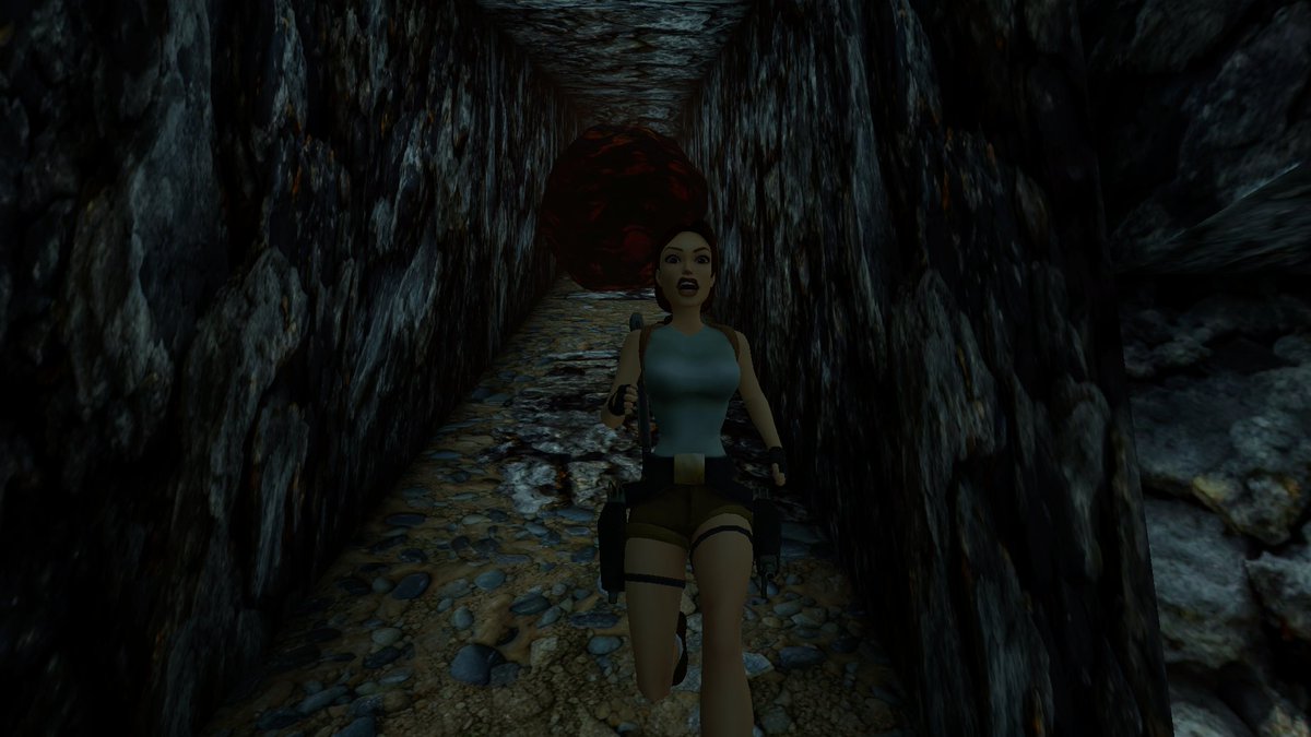 #laracroft shot by me #TombRaiderRemastered @tombraider oh no lara is in trouble