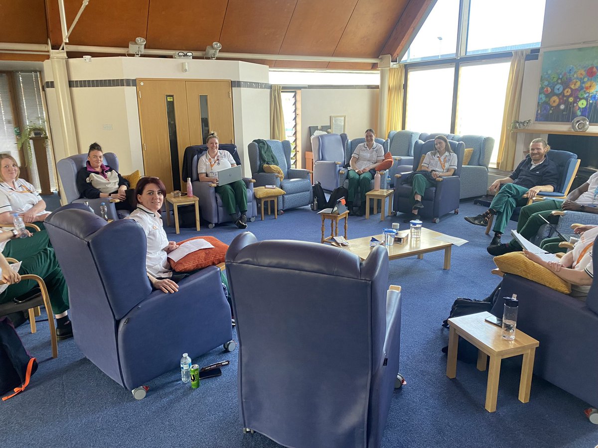 Lovely in person OT meeting today with a great in service from the fabulous @MarshLuan ☺️ chatting all things #CHC <a href="/MFTnhs/">MFT NHS</a> <a href="/TraffordLCO/">Trafford Local Care Organisation</a>