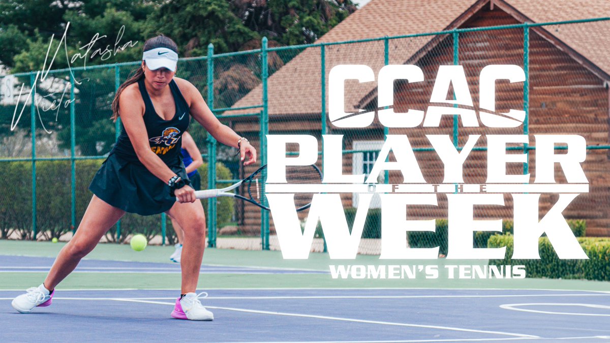 𝐏𝐞𝐫𝐟𝐞𝐜𝐭 𝐰𝐞𝐞𝐤 𝐟𝐨𝐫 𝐍𝐢𝐞𝐭𝐨✅ A perfect 4-0 week during the seven-day period ending April 7 has earned ONU's Natasha Nieto Chicagoland Collegiate Athletic Conference Women's Tennis Player of the Week honors! 📰Full story: tinyurl.com/55d6pkt5 #ForONU