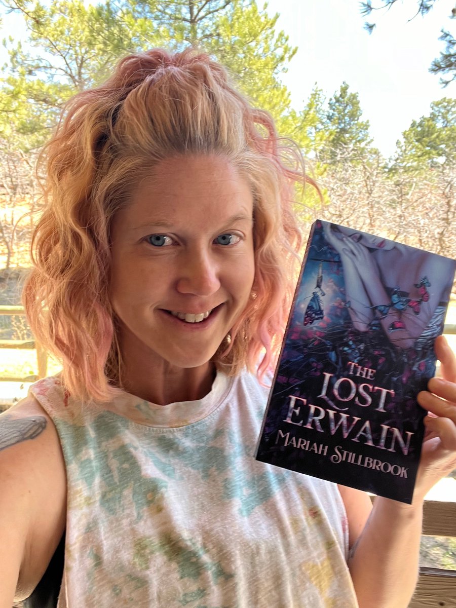 My author proof came for The Lost Erwain. She's just so magical!