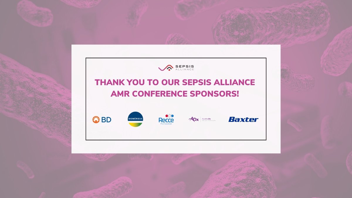 That’s a wrap on the second annual Sepsis Alliance AMR Conference! Thank you to all of our sponsors for helping make this free virtual conference possible. #AMR #AntimicrobialResistance