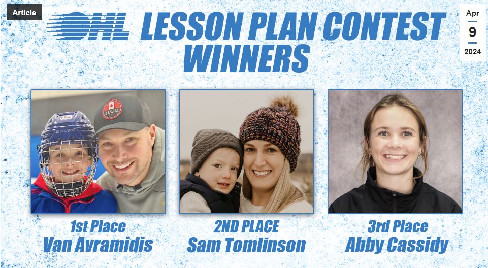 Our very own Abby Cassidy is the third place winner of the OHL math and hockey integration lesson plan. Congratulations, Abby!!! @QueensEduc See more about the contest winners here: chl.ca/ohl/article/oh…
