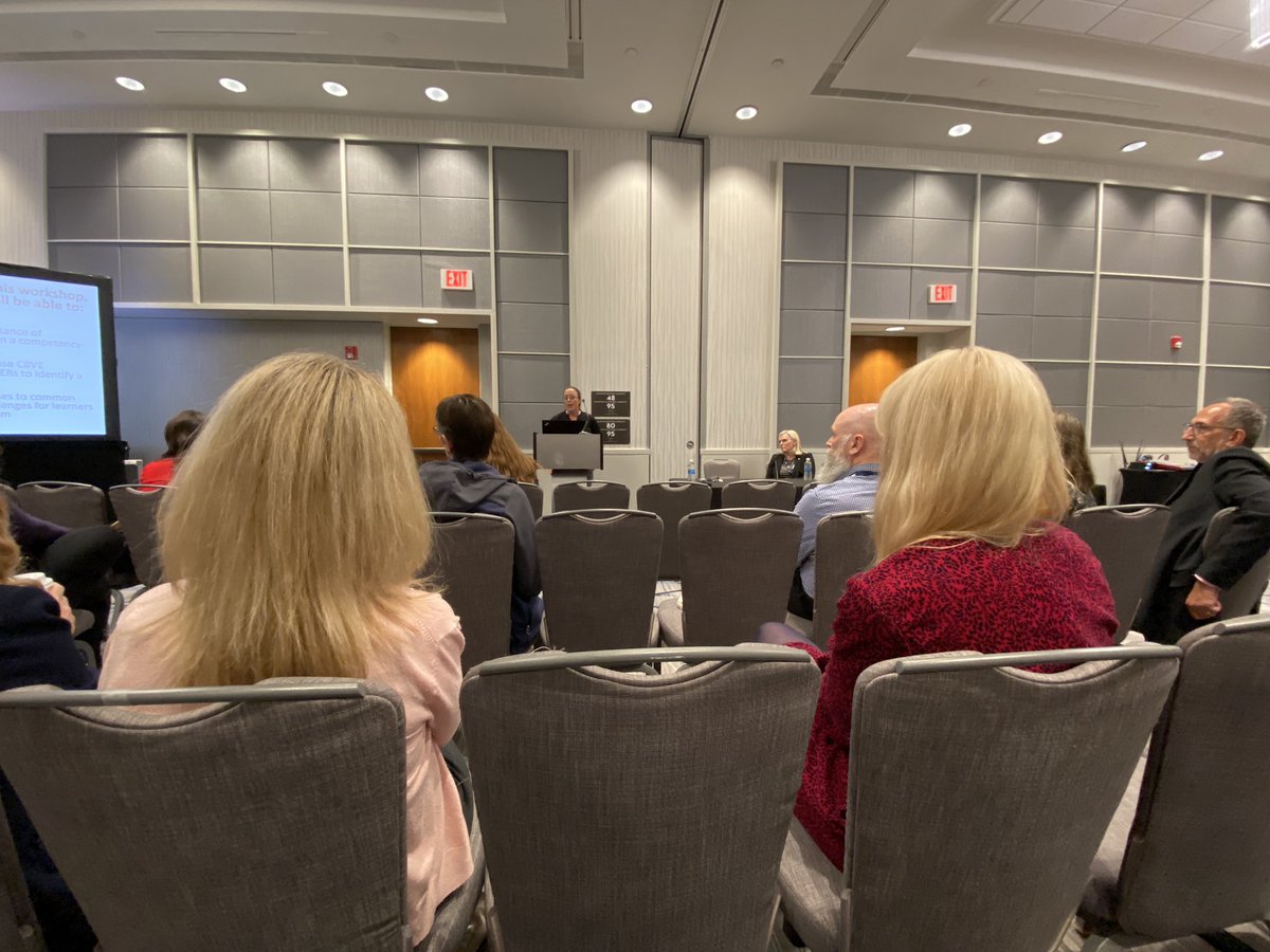 I’m enjoying an excellent session on remediation in a #CBVE curriculum, as we have @LSUVetMed, at the #AAVMC Catalyze Conference — led by our very own @banse_heidi with @Read_EK of The Ohio State University. An awesome team! #LSU #LSUVetMed #OSU #ScholarshipFirst #WeTeach #WeHeal