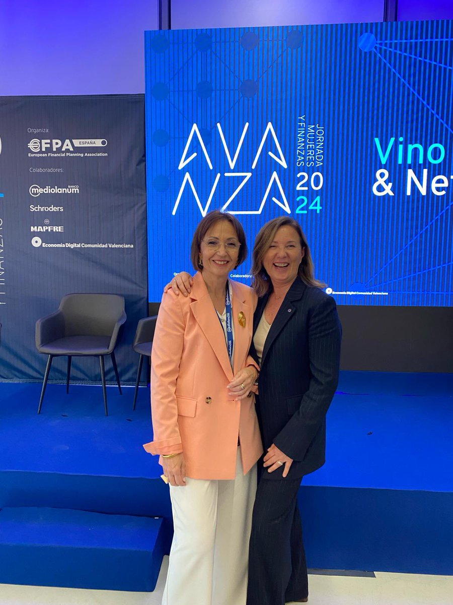 Jornada #mujeres #profesionales y #finanzas #avanza  <a href="/BancoMediolanum/">Banco Mediolanum</a> <a href="/MAPFRE_ES/">Mapfre España</a> <a href="/Schroders/">Schroders</a>