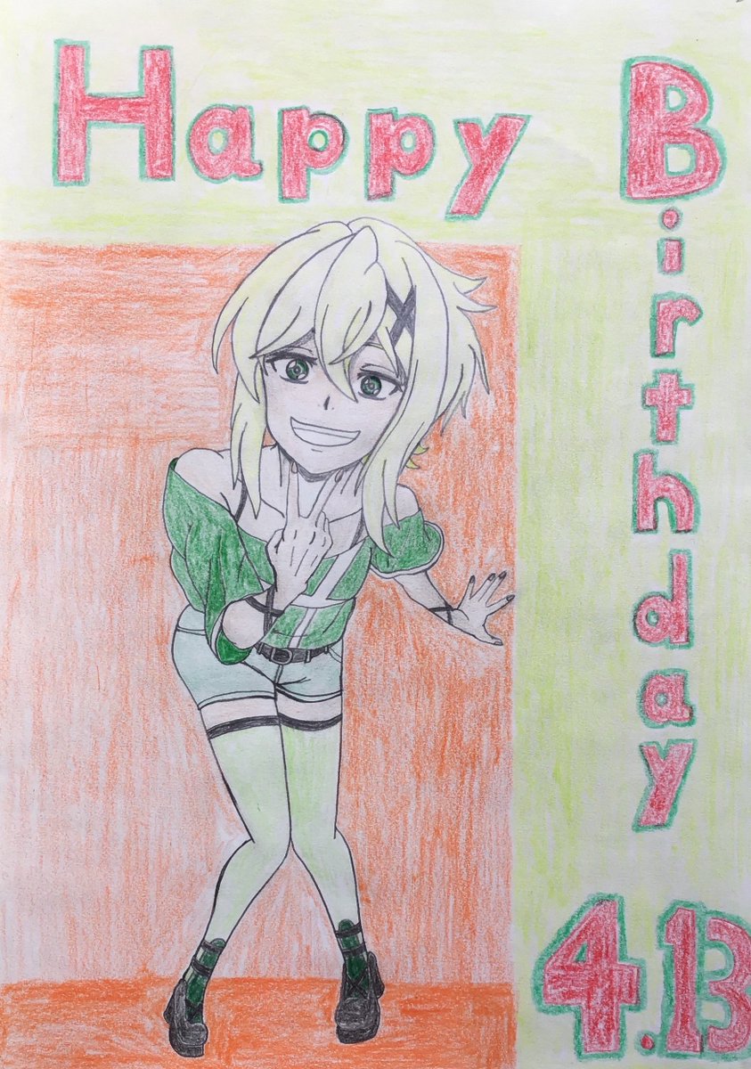 お誕生日おめでとうﾃﾞｰｽ😁切ちゃん♪

#シンフォギア 
#symphogear  
#暁切歌生誕祭2024
#暁切歌誕生祭2024