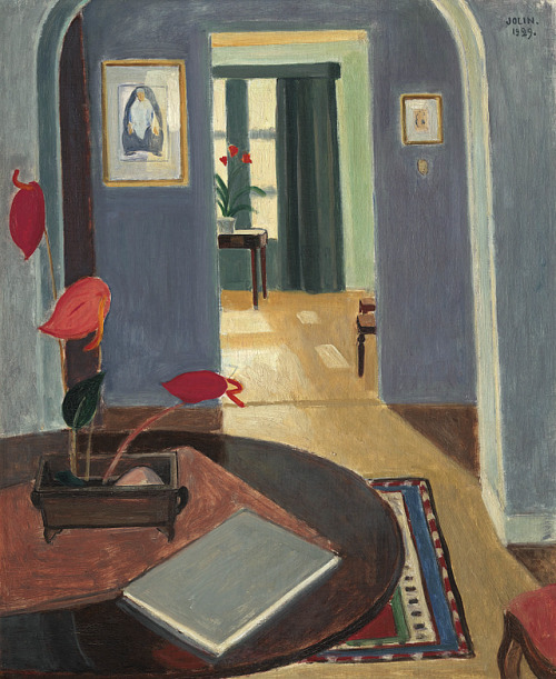 Room Interior - Einar Jolin , 1929.