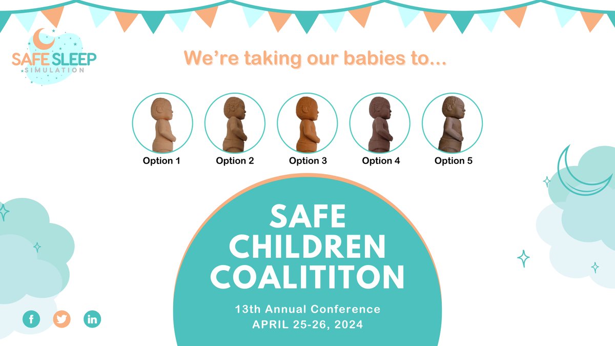 Join us at the Safe Sleep Coalition Conference to explore how our Safe Sleep Simulation toolkit can enhance your safe sleep education program. Don't miss this chance to learn how we're making a difference in infant safety. #SafeSleep #InfantSafety #SafeSleepSimulation