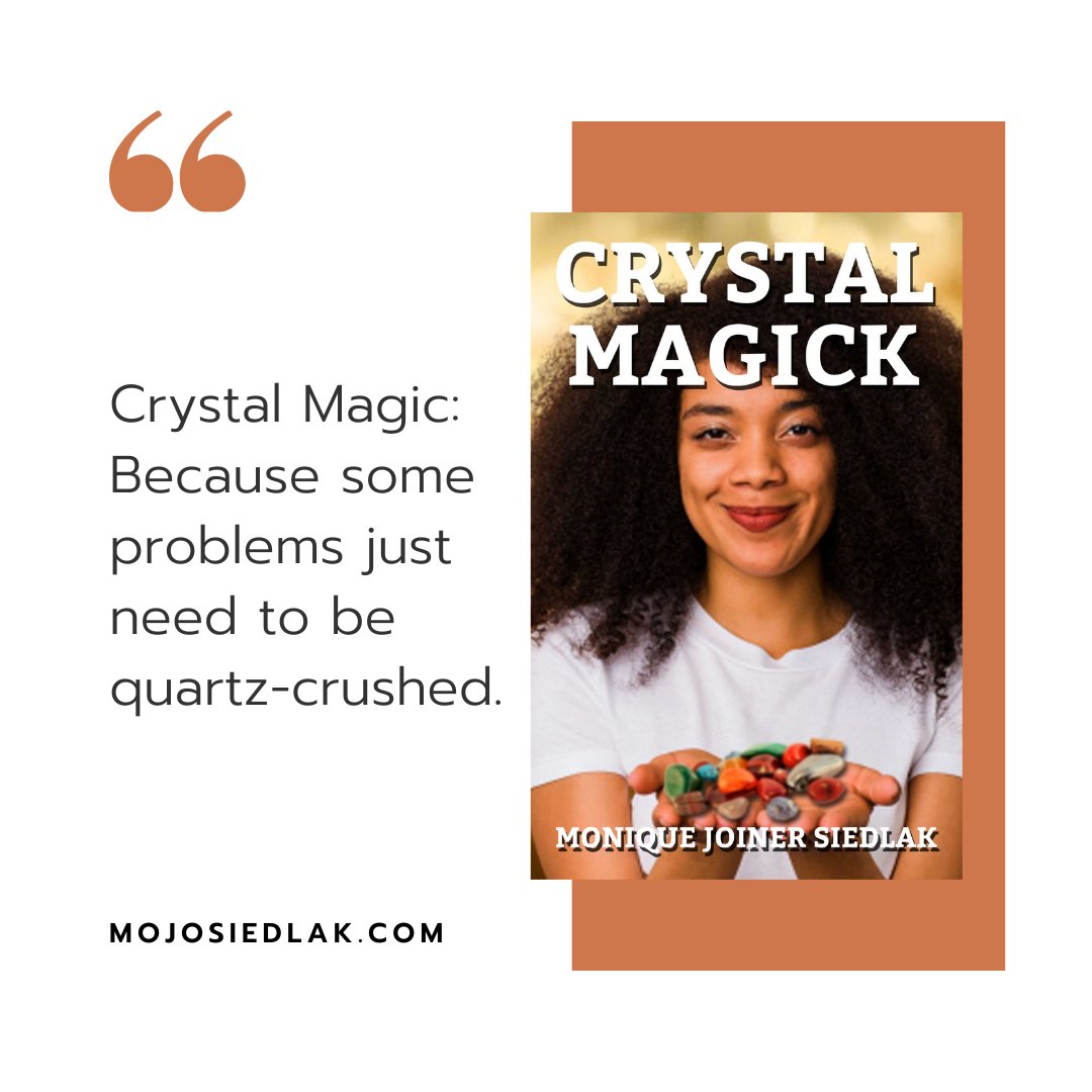 Harness the earth's energy with 'Crystal Magic' 💎✨ Explore the power of crystals for healing, protection, and manifestation. #CrystalMagick #GemstoneGlow 🌈 mojosiedlak.com/book/crystal-m…