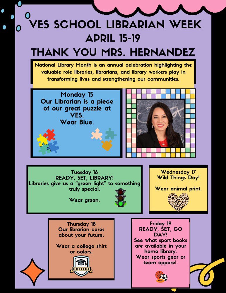 Please join us in celebrating our awesome librarian!📚