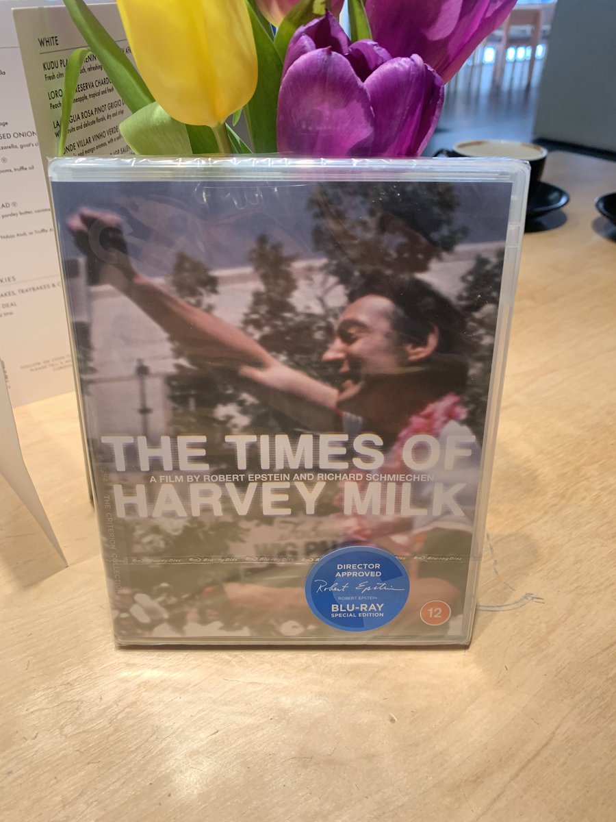 It’s been a while, so I Treated myself to a @UKCriterion blu ray at @FoppCovent #HarveyMilk @Criterion