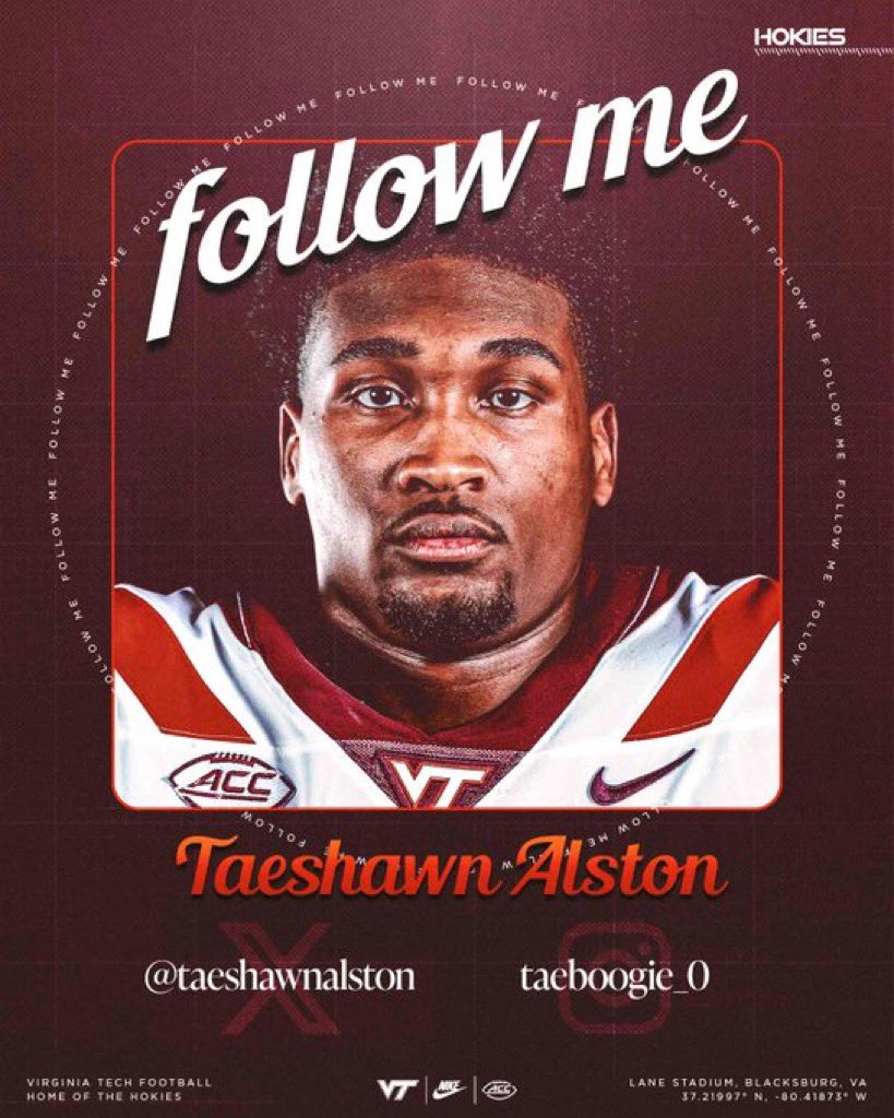 Hokies fans show me some love on the socials!!🧡#hokiesnation