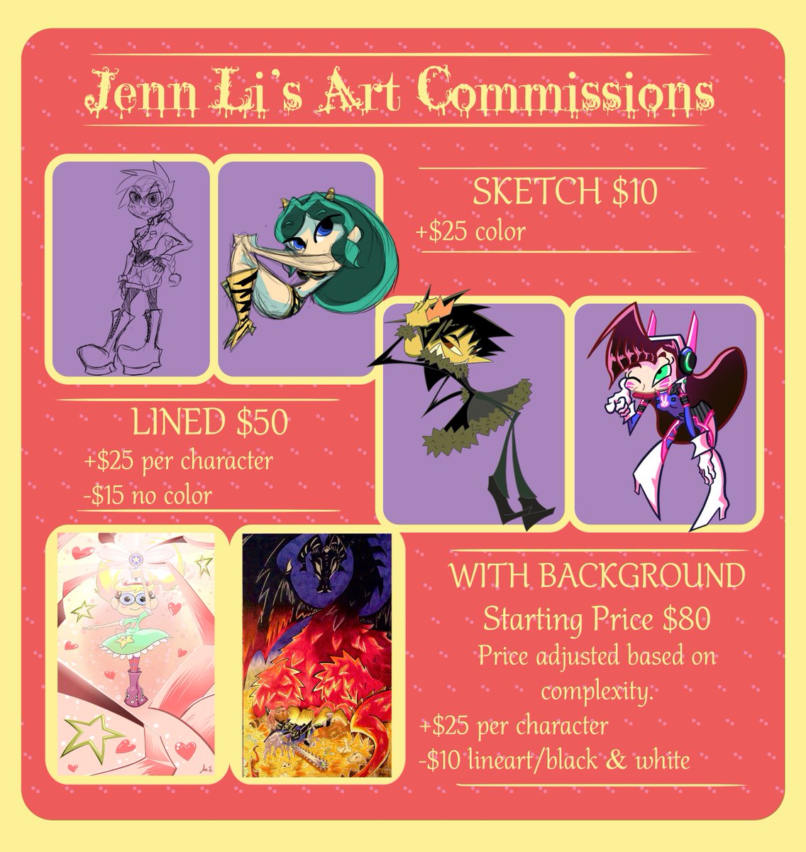 JenKunoichi351's tweet image. CONTACT: JennLiArt@gmail.com
PORTFOLIO: jennliart.com
SHOP: jennliart.storenvy.com
INSTA: instagram.com/jenkunoichi351/
dA: deviantart.com/jennlegacy
TUMBLR: unlimitedjennworks.tumblr.com
BLUESKY: bsky.app/profile/jenkun…
PATREON: patreon.com/jennli
KOFI: ko-fi.com/O5O6CP7D