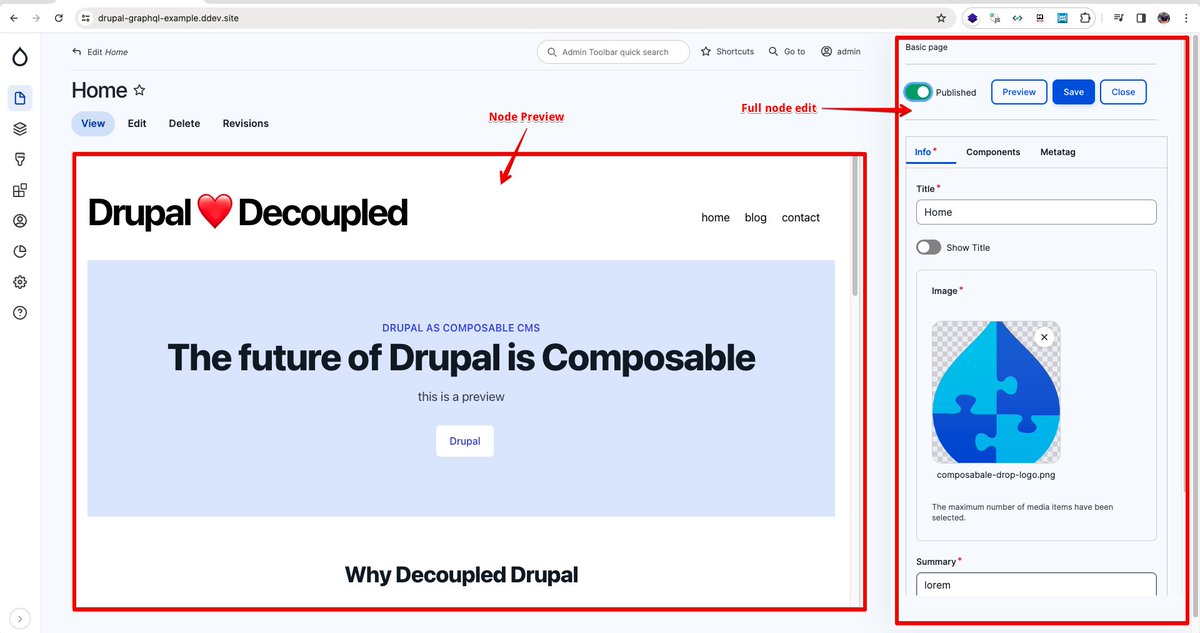 jmolivas's tweet image. Hot off the press from the folks at @OctahedroidHQ: our work on the #Drupal Visual Editor and Decoupled Preview Iframe modules has just hit a monumental milestone—we've tagged it for an initial release for both! 🚀
This update isn't just any old patch; it's the fruit of our…