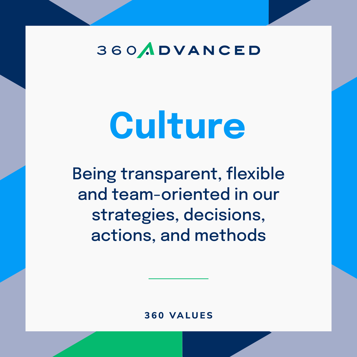360Advanced's tweet image. From fostering teamwork to embracing diversity, our culture empowers every individual to thrive and contribute their best. Together, we're not just a company; we're a community built on respect, collaboration, and continuous growth. #companyculture #teamwork #360advanced #culture