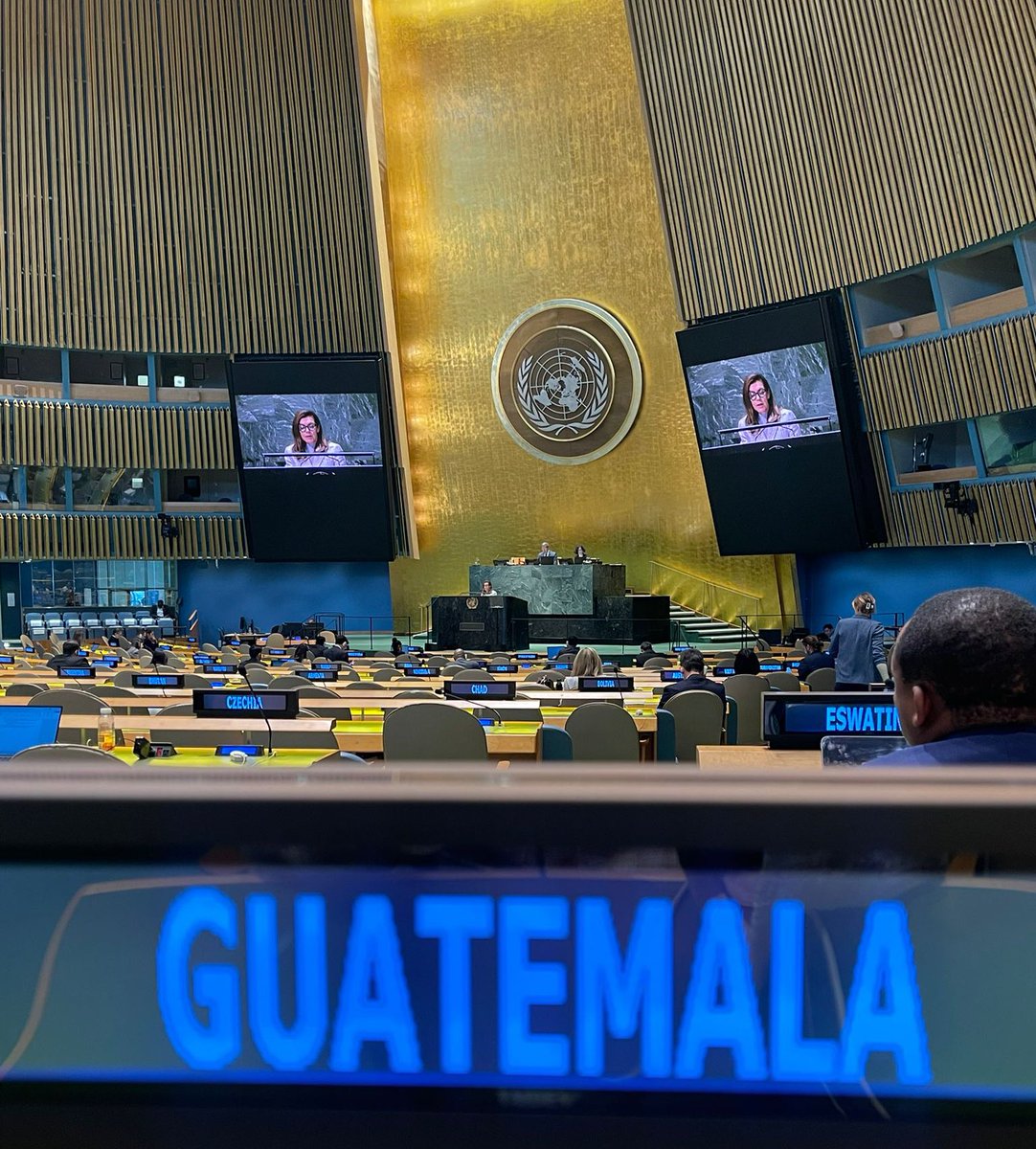 Guatemala, committed to international peace and security participated at the @UNGA debate to discuss the veto against the extension of the panel of experts monitoring DPRK’s UN Sanctions violations. This actions undermine the architecture of disarmament and non proliferation.