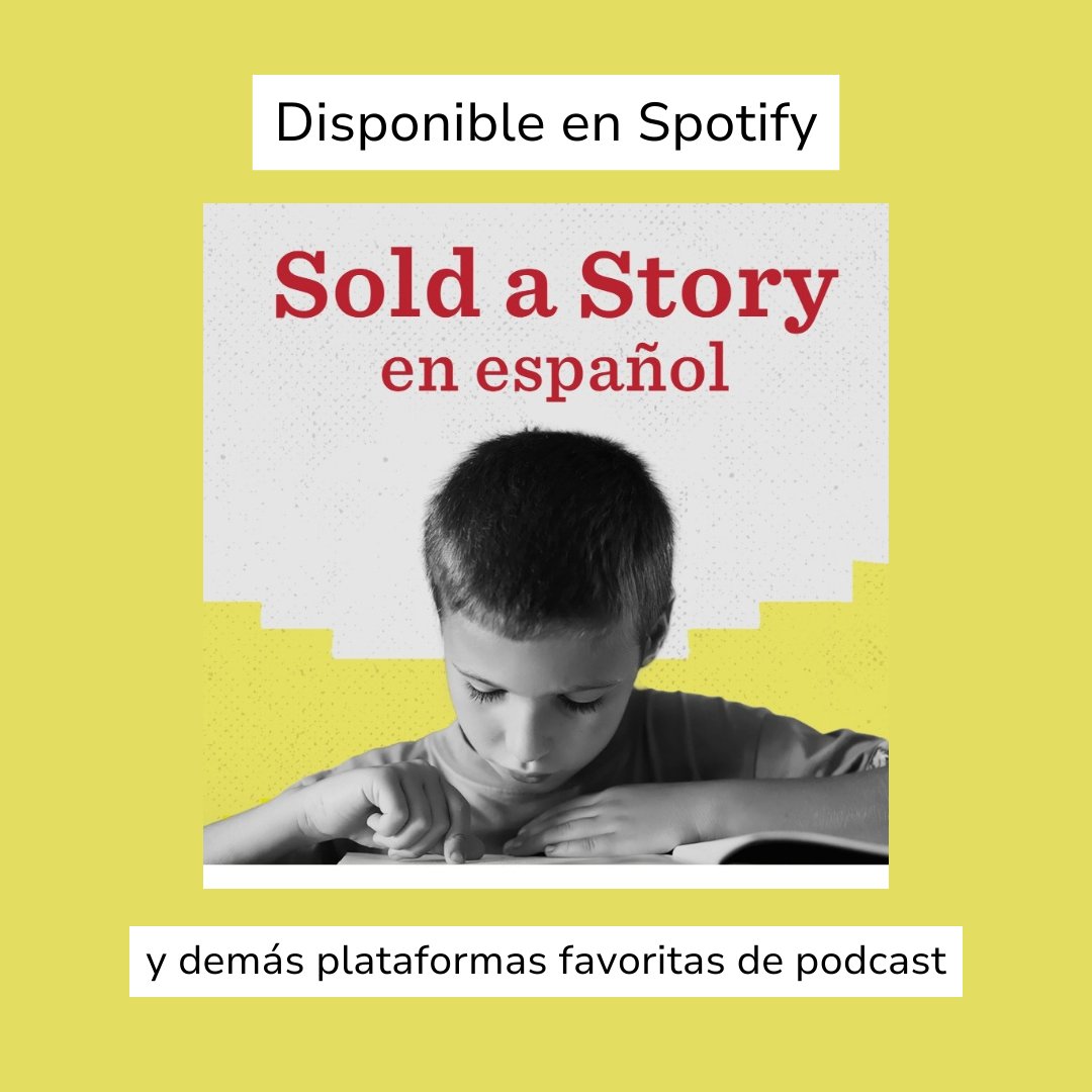 (🧵2/3) Esta adaptación al español del exitoso podcast investigativo #SoldaStory, de @ehanford para @apmreports explica por qué millones de niños en Estados Unidos no pueden leer bien.