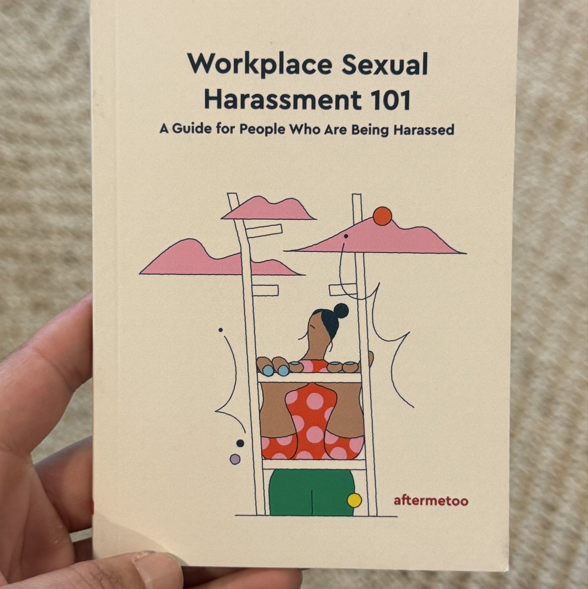 One of my clients made this book and a whole website combating workplace harassment (in Canada) . Be a shame if this resource got spread around and protected people. aftermetoo.com/about-us/