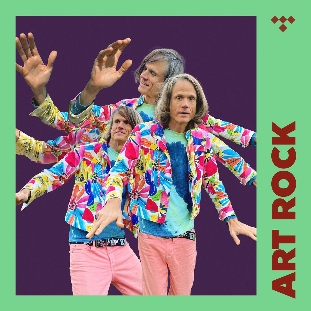 Ohhh you love to see it! @gregsaunier's (@deerhoof) Like a Plant' on @TIDAL's Art Rock playlist 🪴 He's in some good company with label-mates @Finommusic, Marnie Stern and Jad Fair tidal.com/browse/playlis…