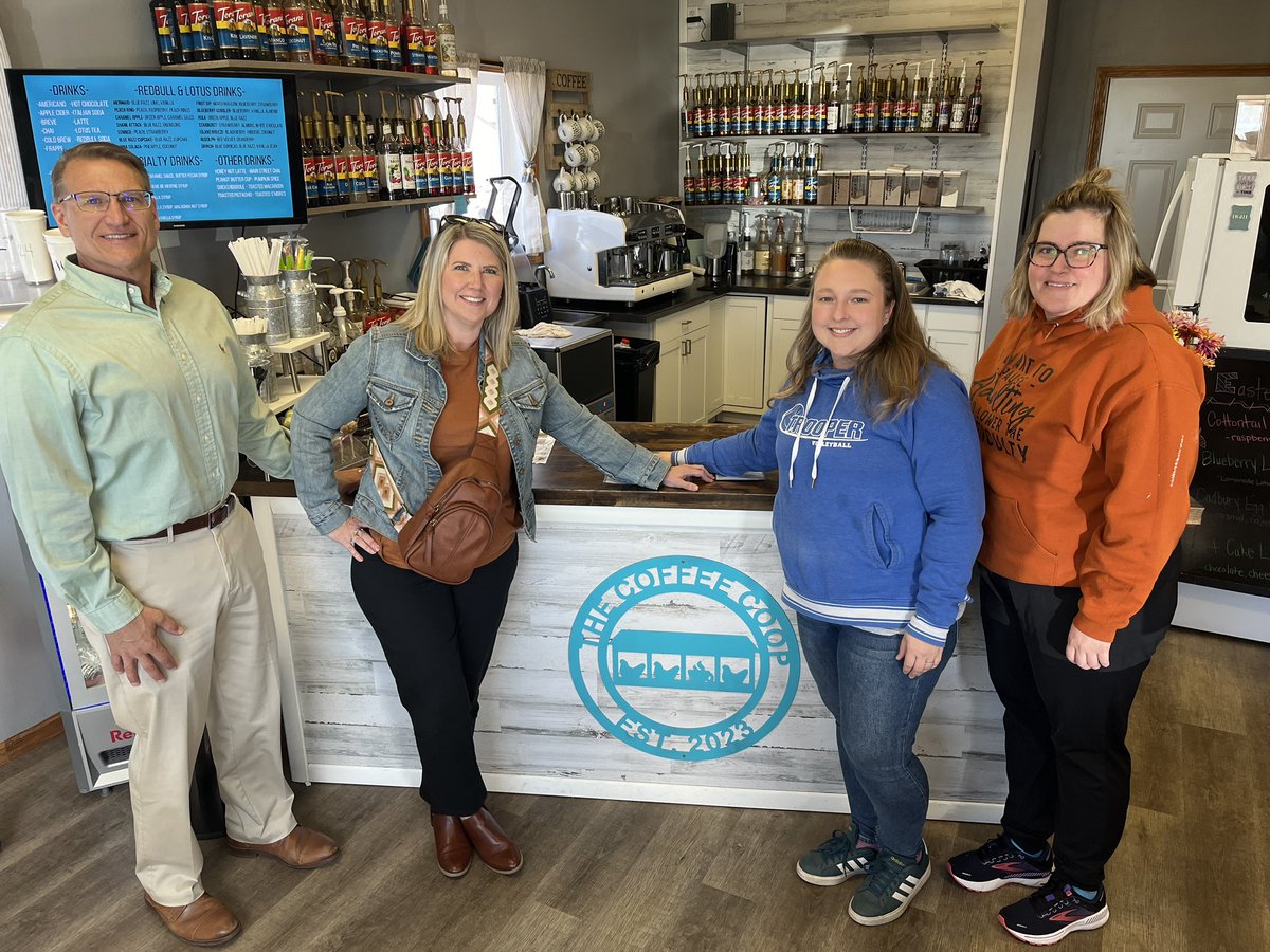 RD_NorthDakota's tweet photo. Great day with the good folks of #GarrisonND! We learned so much about the community from GAIA, the Chamber, city & non-profit leaders, & small businesses, & we celebrated a @usdaRD grant that helped Krause’s SuperValu upgrade HVAC & refrigeration at the local grocery store. https://t.co/p0VWKGecLO