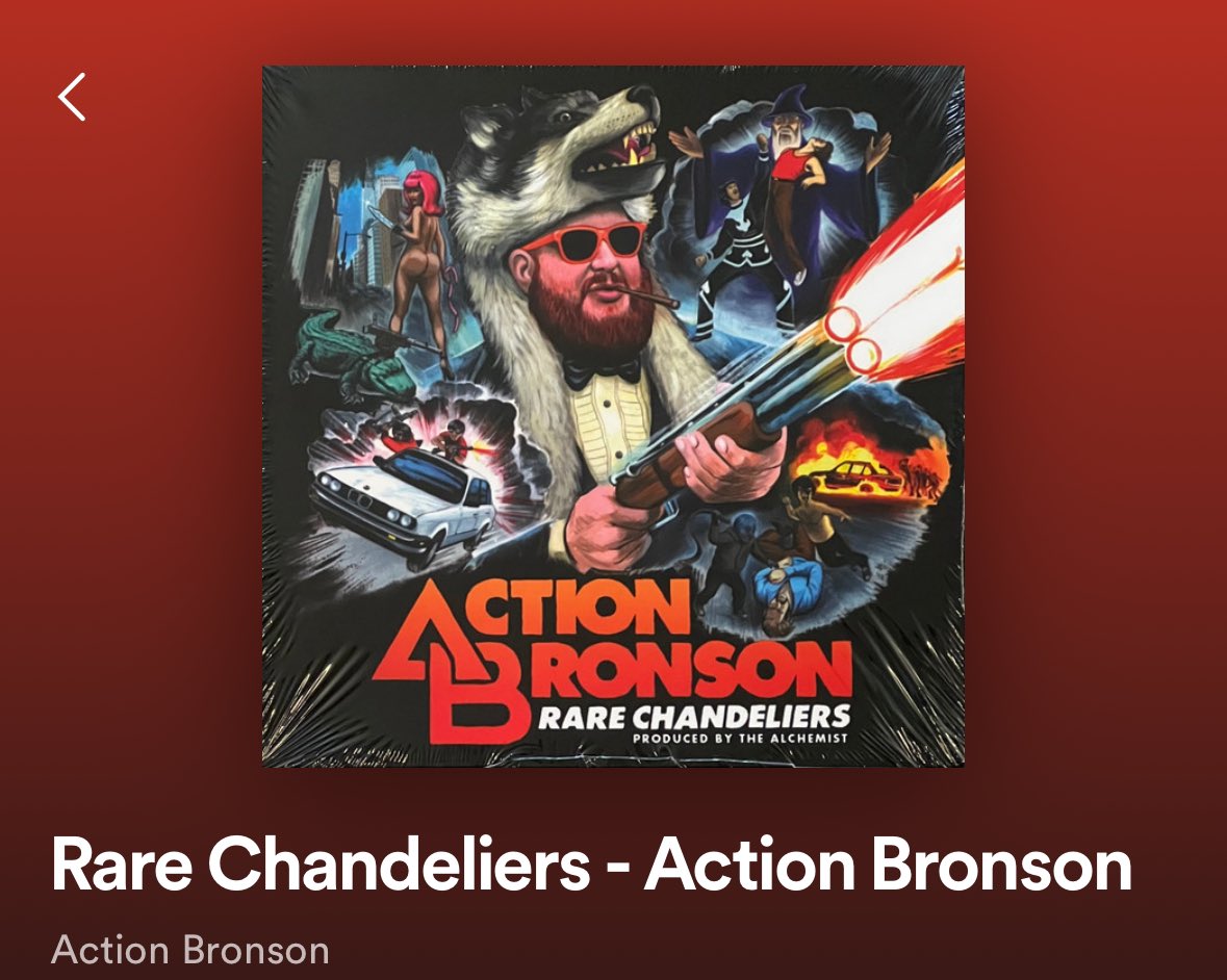 I’ve said it before but it’s a shame so many people haven’t listened to Rare Chandeliers due to it not being on streaming one of the best Alchemist produced projects, Bronson’s humour was on another level, features like ScHoolboy Q, Evidence, Roc Marci, Sean Price & Styles P…