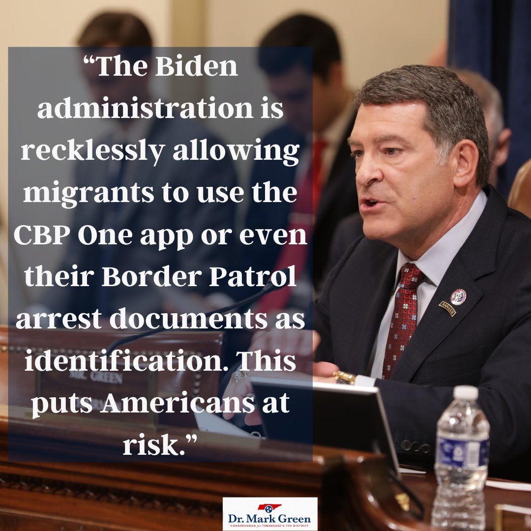 For three years, the American people have demanded accountability. To allow lower identification standards for illegal aliens than law-abiding citizens is ridiculous. That’s why I’m introducing the VALID Act. Read more here: markgreen.house.gov/press-releases…
