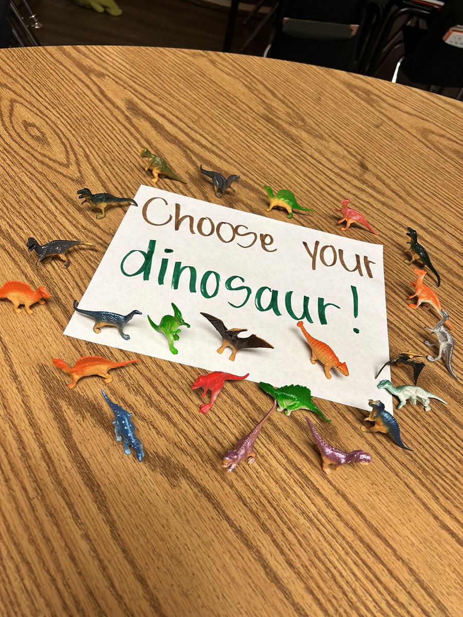 Review day in Math means a dinosaur themed 10 more/less Solve the Room and getting to “hatch” our own dinosaurs to take home #FLABuiltForThis #RISDBelieves