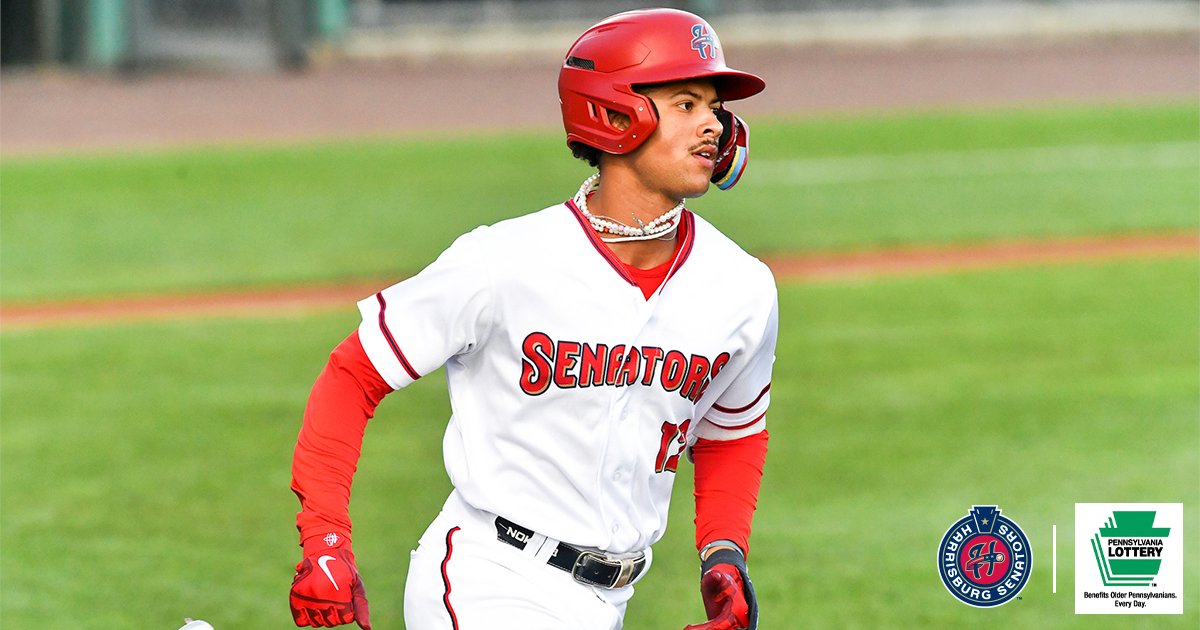 We've partnered with @PALottery to #ShowLove to recent Harrisburg alum Trey Lipscomb! Lipscomb became the first Nationals rookie to EVER record a three-hit, three-stolen base game! Honored to be a part of Trey's journey!⭐️