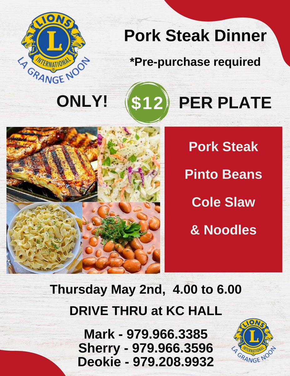 La Grange Noon Lions Club tweet media