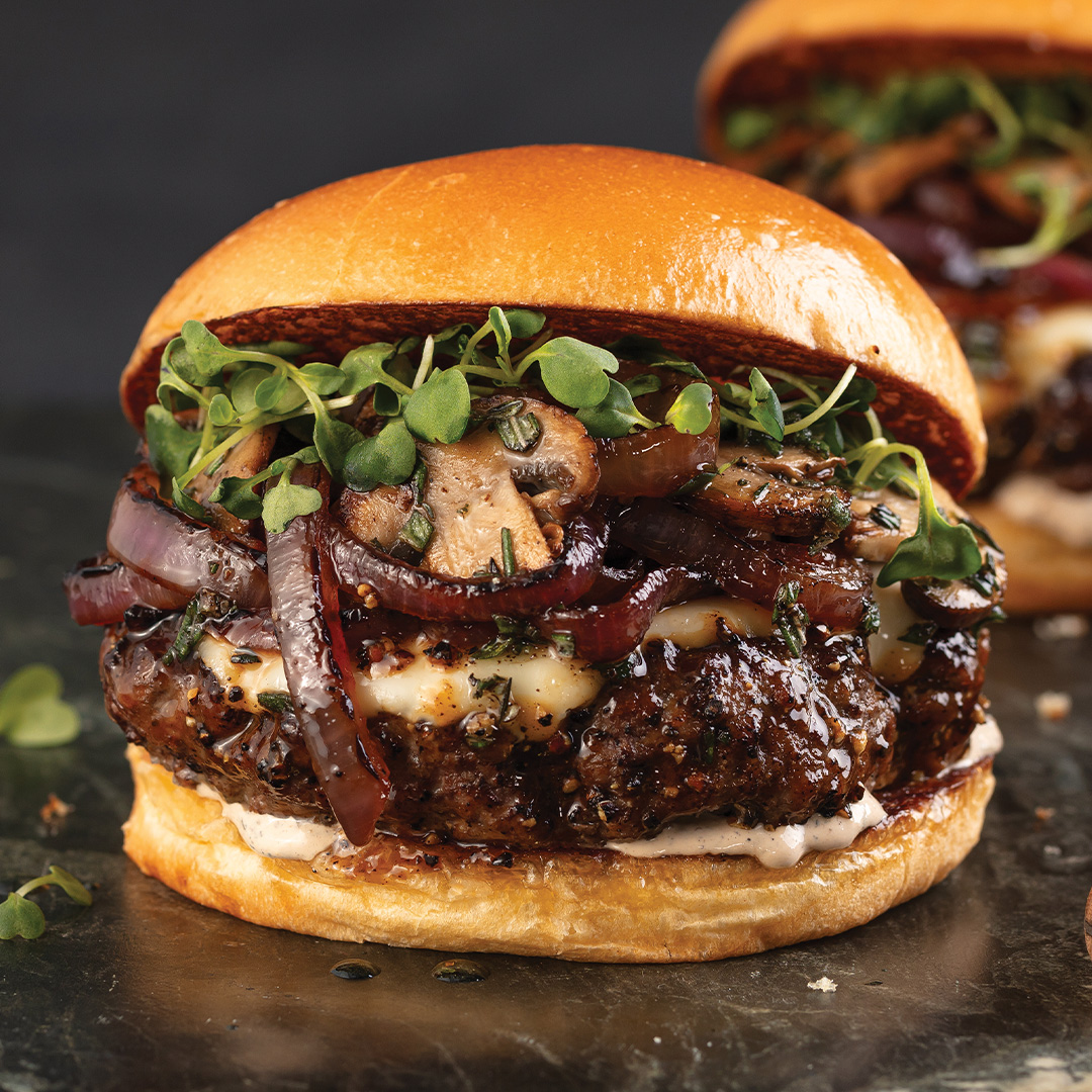 🔥NEW🔥 PureGround™ Porterhouse Burgers - Crafted entirely from our world-famous, fork-tender filet mignon and bold, beefy New York strip, these 6-oz. patties are full of a buttery, beefy flavor guaranteed to bring the steakhouse to your cookout. omahasteaks.com/burgdifferent?…
