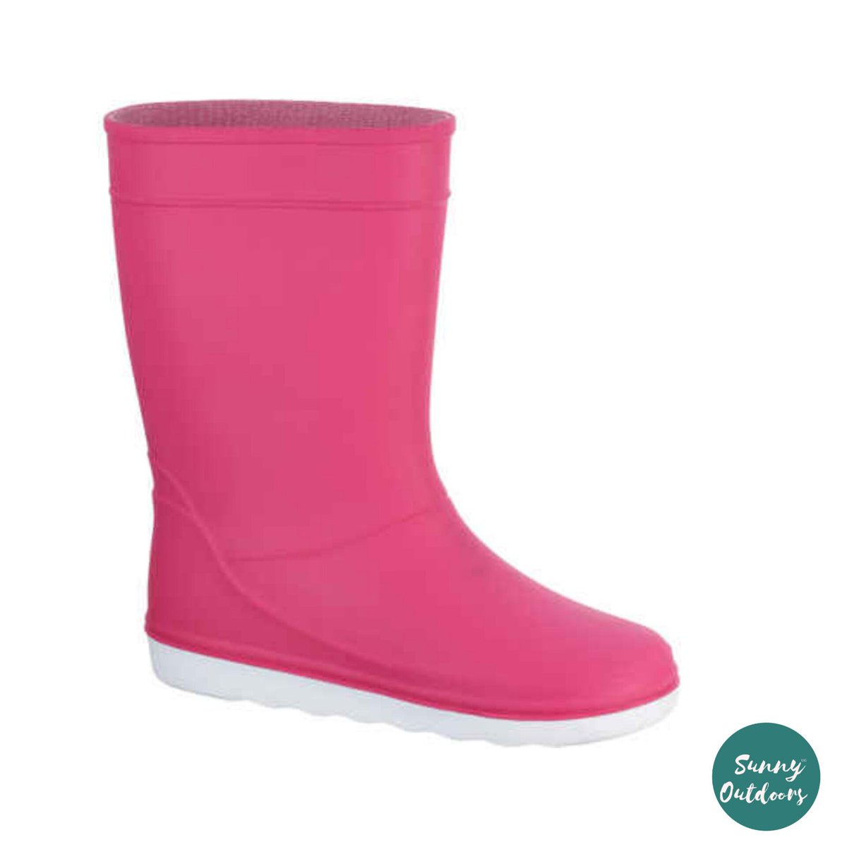 Be prepared for a rainy-day adventure with these Kids' Rain Boots 100! They're waterproof and flexible, with a grooved sole for good drainage and a removable insole for extra cushioning.They feature a wide neck for easy on-and-off, ensuring dry and stylish comfort for kids of all…
