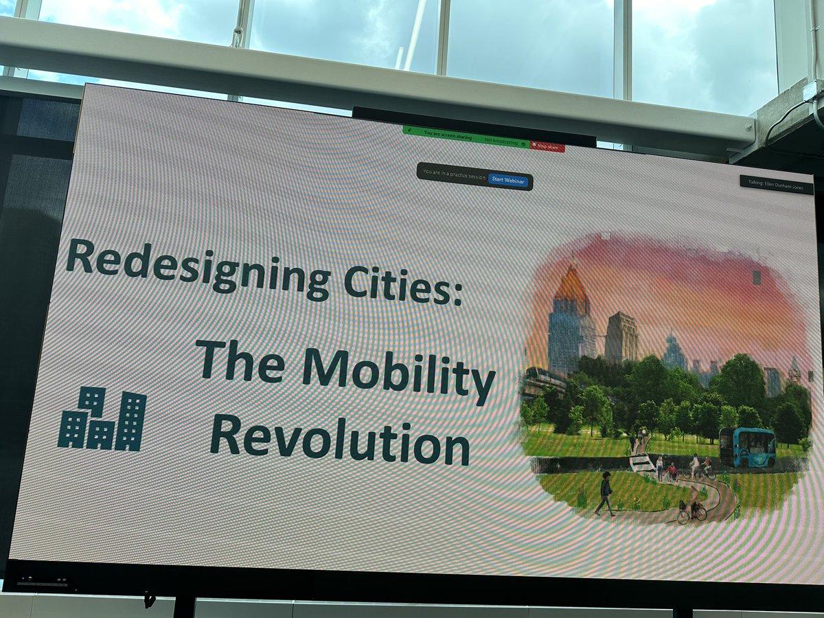Readying for a mobility revolution at #redesigncities @AtlantaRegional @MidtownATL