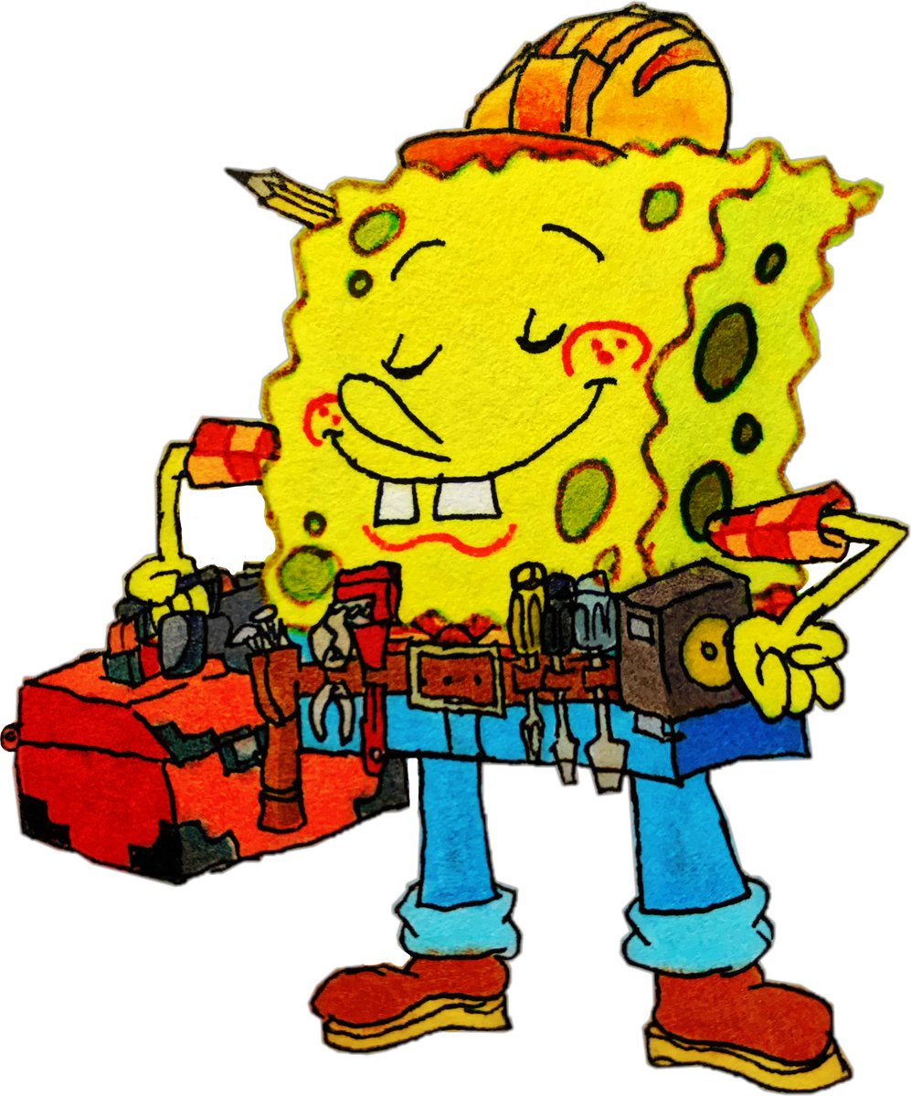 Can we Sponge 🧽 it? Yes We Can! #SpongeBobSquarepants #BobtheBuilder
