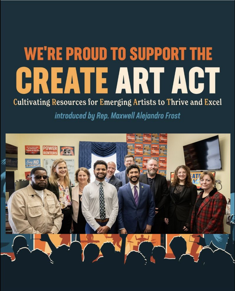 A2IM's General Manager, Lisa Hresko, was in DC this week in support of Rep. Maxwell Frost's CREATE ART Act which would provide federal grants to musicians, artists and other creatives to cover artistic activities, living expenses, and more. Learn more: bit.ly/4aPlmbk